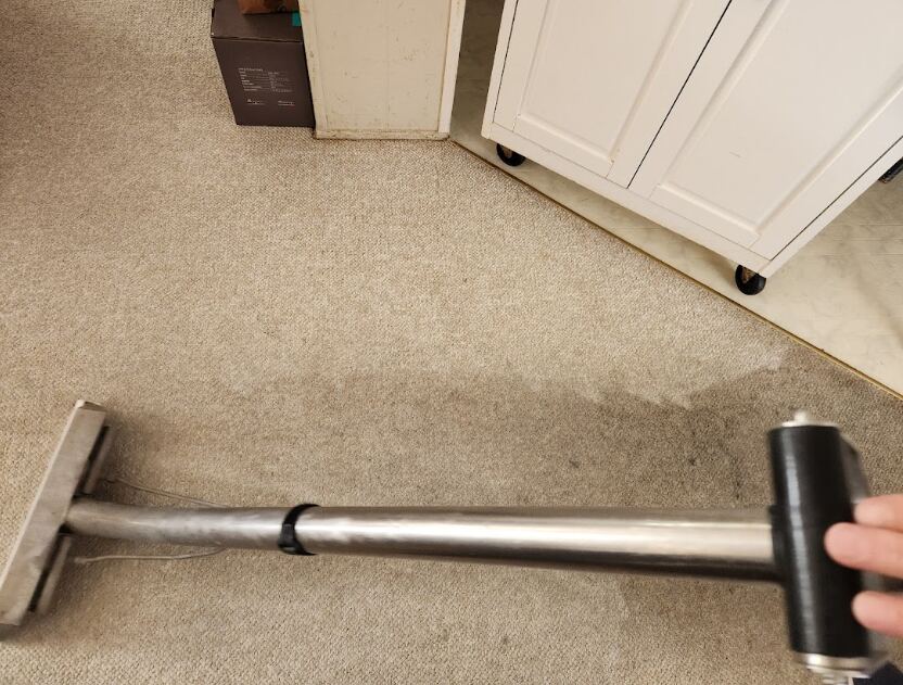 Carpet cleaning services by Steambrite Cleaning Services.