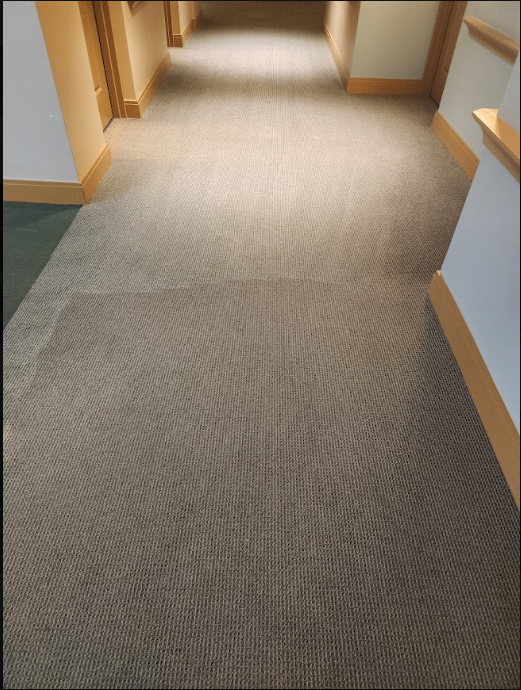 commercial carpet cleaning work