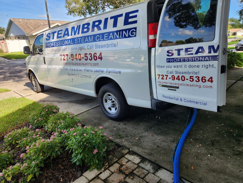 Steambrite Cleaning Services at a client’s home.