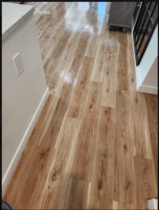 clean tile guest entryway