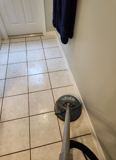 Tile and grout cleaning in Palm Harbor
